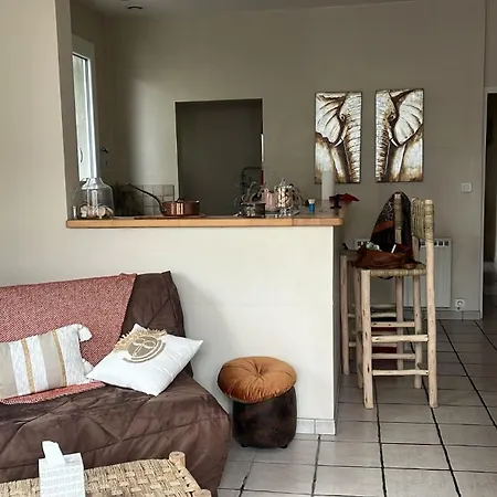 Holiday home Maison T3 Mitoyenne Avec Jacuzzi Et Jardin